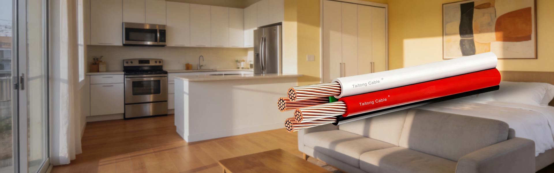 स्थिर बिछाने आवासीय भवन तार