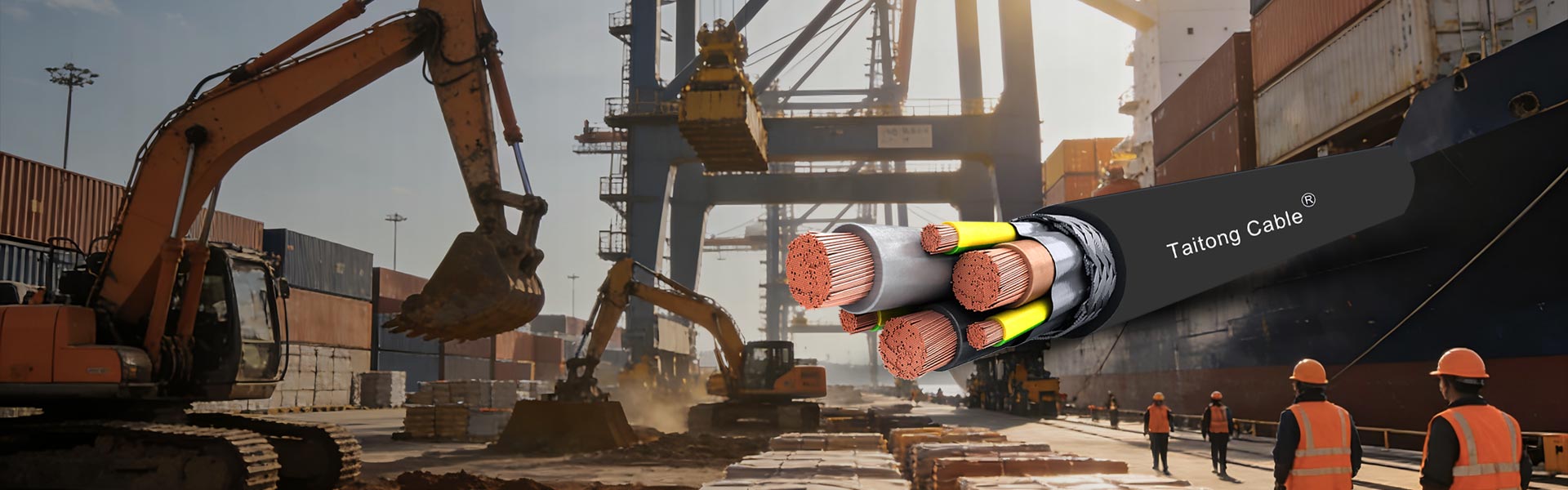 सामान्य रबर-म्यान लचिलो केबलहरू