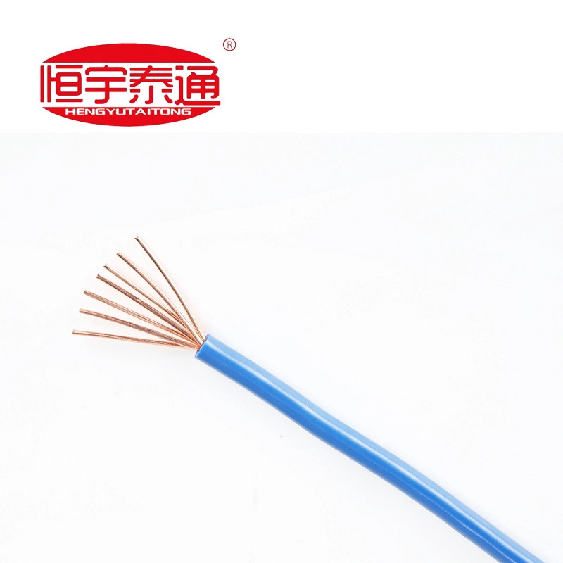 निश्चित स्थापनाहरूको लागि PVC इन्सुलेटेड भवन तारहरू